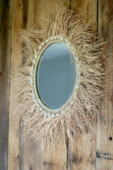RAFFIA MIRROR