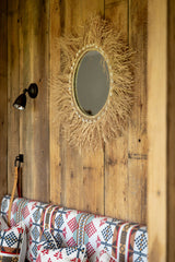 RAFFIA MIRROR