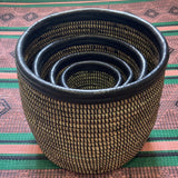 black container baskets