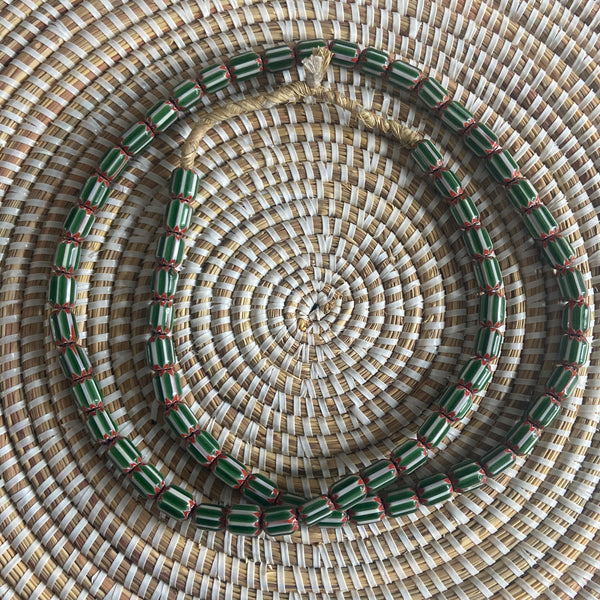 Chevron bead necklace 