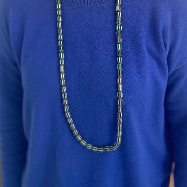 Chevron bead necklace 