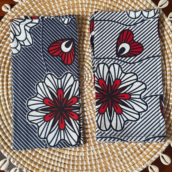 AFRICAN BLUE NAPKINS