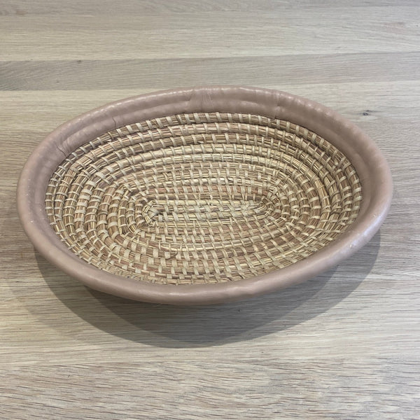 handmade basket bowl
