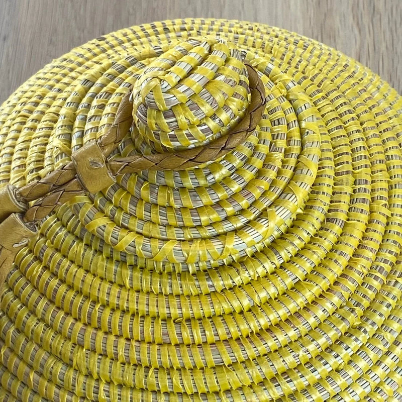yellow basket
