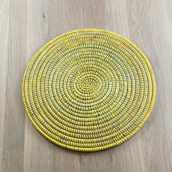 Placemats- Yellow, Set of 6