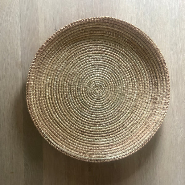 Natural Platter Basket - The Ndonn Layu Number 21 (45cm)