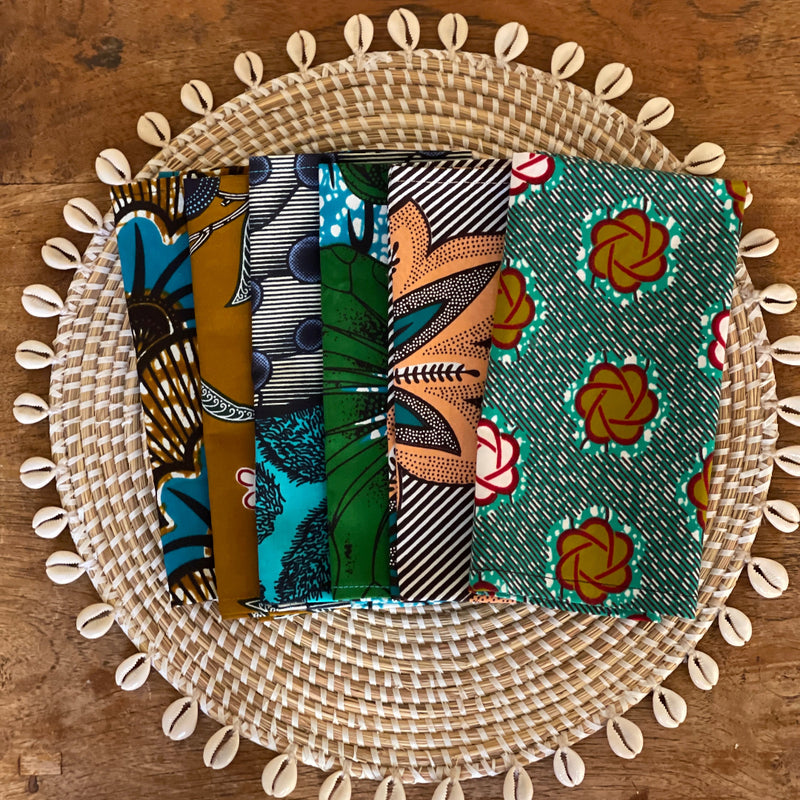 Colourful Napkins on a table